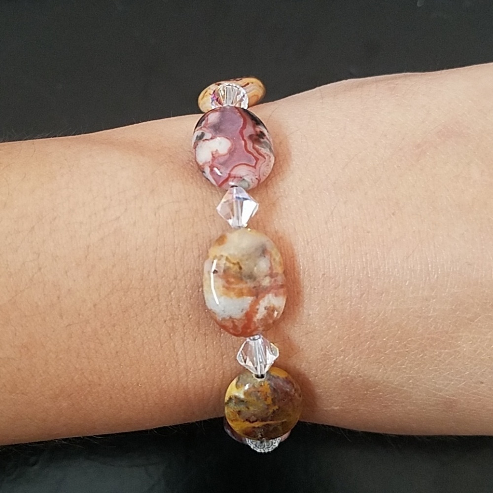 Stone & Crystal Bracelet